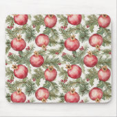 Tapis De Souris Grenade Fruit Rouge (Devant)