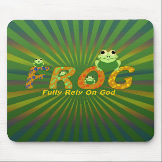TAPIS DE SOURIS GRENOUILLE