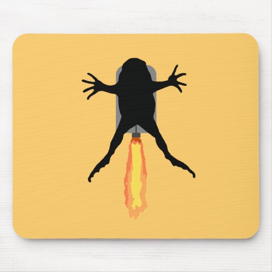 Tapis De Souris Grenouille à roquette (Devant)