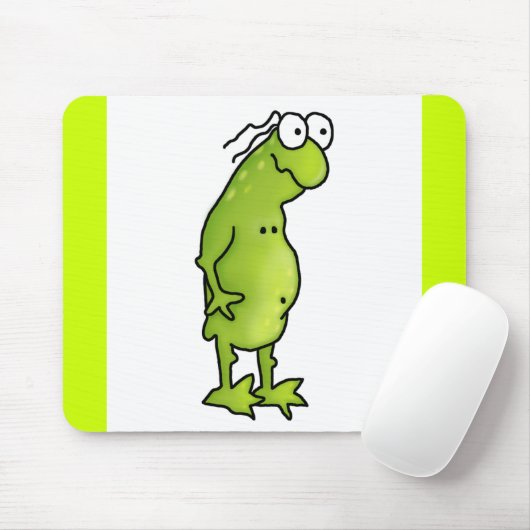 Tapis De Souris Grenouille belle Mousepad (Avec souris)