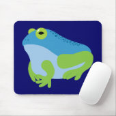 Tapis De Souris Grenouille bleue (Avec souris)