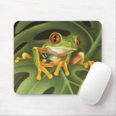 Tapis De Souris Grenouille d'arbre (Avec souris)