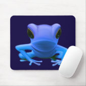Tapis De Souris Grenouille d'arbre bleue (Avec souris)
