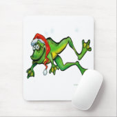 Tapis De Souris Grenouille de Noël (Avec souris)