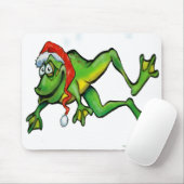 Tapis De Souris Grenouille de Noël (Avec souris)