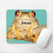 Tapis De Souris Grenouille des arbres (Avec souris)