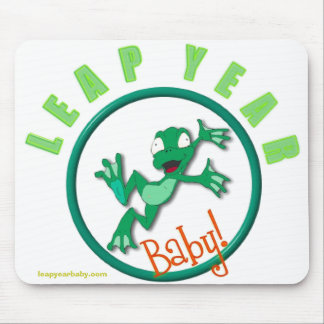 Tapis De Souris grenouille en cercle, leapyearbaby.com