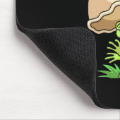 Tapis De Souris Grenouille Et Champignons (Coin)