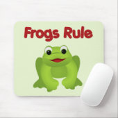 Tapis De Souris Grenouille Mousepad (Avec souris)