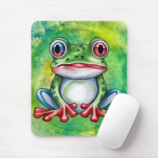 Tapis De Souris Grenouille mûre (Avec souris)