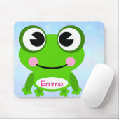 Tapis De Souris Grenouille sur Mousepad (Avec souris)