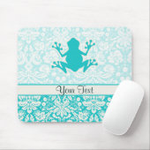 Tapis De Souris Grenouille turquoise (Avec souris)
