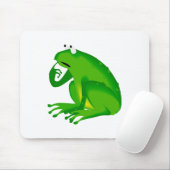 Tapis De Souris Grenouille verte (Avec souris)