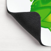 Tapis De Souris Grenouille verte grincheuse (Coin)