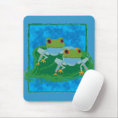 Tapis De Souris Grenouilles (Avec souris)