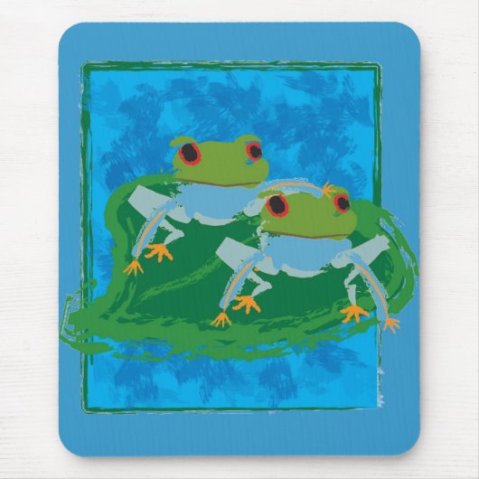 Tapis De Souris Grenouilles (Devant)