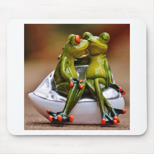 Tapis De Souris Grenouilles Heureuses (Devant)