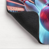 Tapis De Souris Grève de balle rouge de Bowling (Coin)