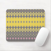 Tapis De Souris Grey and Yellow Stylish Mouse pad (Avec souris)