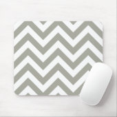 Tapis De Souris Grey Chevrons Zig Zag Motif (Avec souris)
