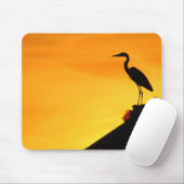 Tapis De Souris Grey Heron (Avec souris)