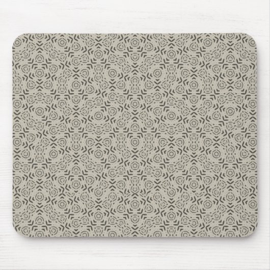 Tapis De Souris Grey minimalist Penrose geometric design desk mat (Devant)