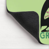 Tapis De Souris Greyhound Italien Silhouette Aimer Mon Chien Éléga (Coin)