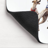 Tapis De Souris Greyhounds playing basketball (Coin)