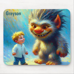 Tapis De Souris GREYSON ~ Monster d'Halloween ~