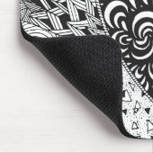 Tapis De Souris Griffonnage inspiré de coeur (Coin)