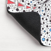 Tapis De Souris Griffonnage Mousepad de rotation (Coin)