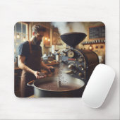 Tapis De Souris Grille café (Avec souris)