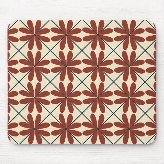 Tapis De Souris Grille de flore (Devant)