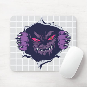 Tapis de Souris Grille de Monstre qui Épie