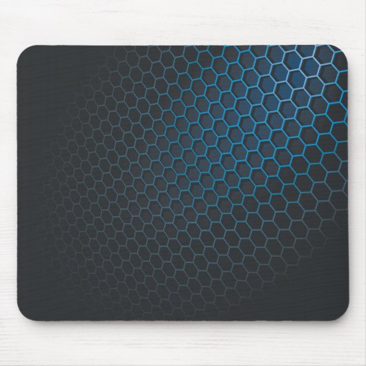 Tapis De Souris Grille d'hexagone (Devant)