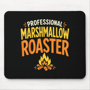 Tapis De Souris grille-marshmallow feu de camp 