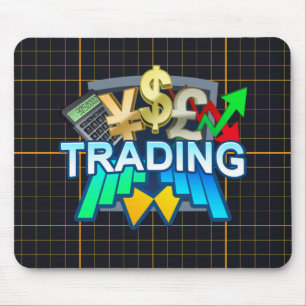 Tapis De Souris Grille orange marchande Mousepad