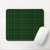 Tapis De Souris grille verte (Avec souris)