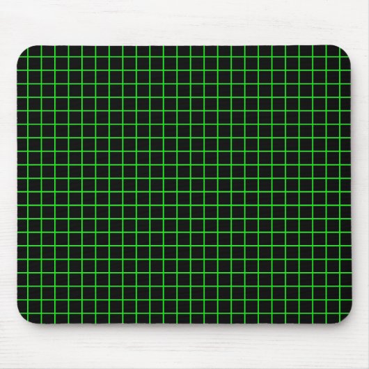 Tapis De Souris grille verte (Devant)