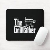 Tapis De Souris Grilling Smoker And Grill Chef Grillfather Grilled (Avec souris)