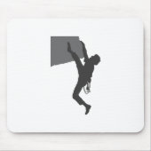 Tapis De Souris Grimpeur de roche Mousepad (Devant)