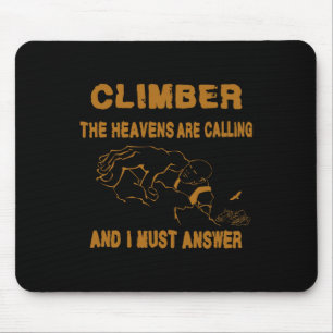 Tapis De Souris Grimpeur libre Cragsman Escalade Alpiniste