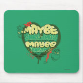 Tapis De Souris Grinch | Citation de Noël (Devant)