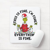 Tapis De Souris Grinch | Tout va bien (Avec souris)