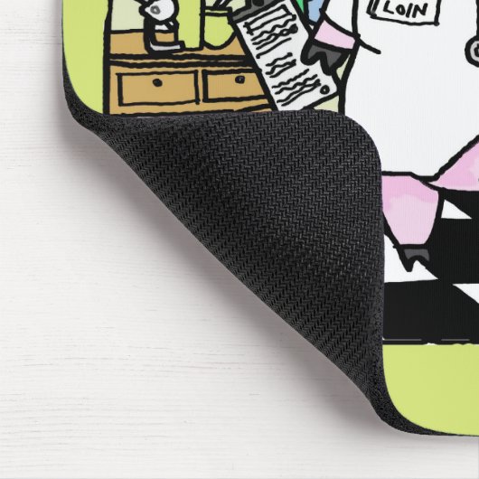 Tapis De Souris grippe de porcs (Coin)