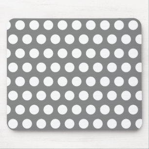 Tapis De Souris Gris à pois