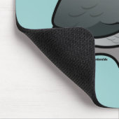 Tapis De Souris Gris africain du Congo (Coin)