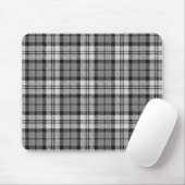 Tapis De Souris Gris Blackwatch Tartan Design Plaid (Avec souris)