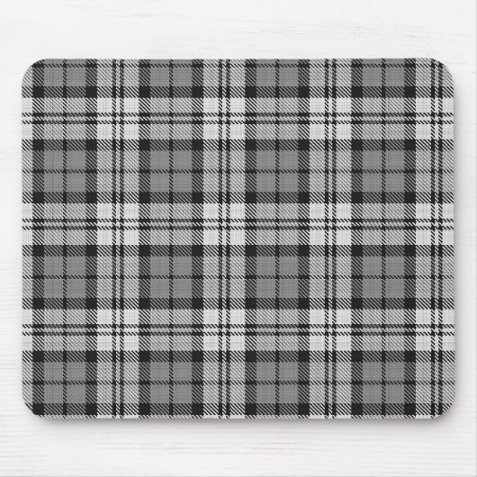 Tapis De Souris Gris Blackwatch Tartan Design Plaid (Devant)