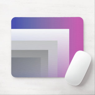 Tapis De Souris gris bleu Fuchsia